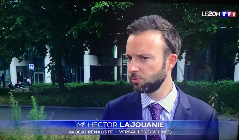 Hector Lajouanie interviewé au JT de 20h de TF1 le 17 juillet 2024